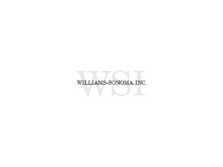 Williams-Sonoma, Inc.